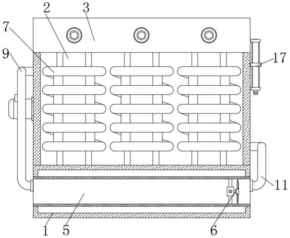 Electric reactor convenient to dissipate heat and method for dissipating heat of electric reactor