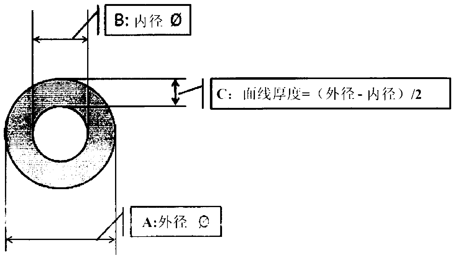 Method for producing hollow noodles