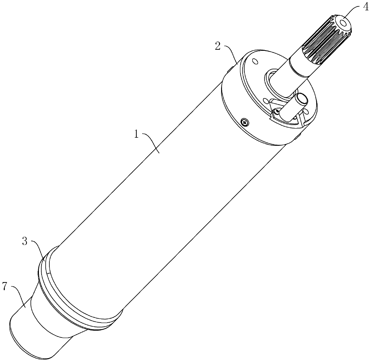 Motor for deep well pump