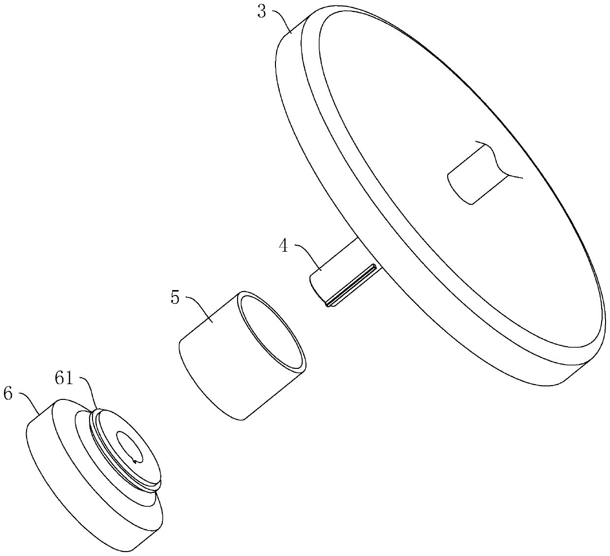 Motor for deep well pump