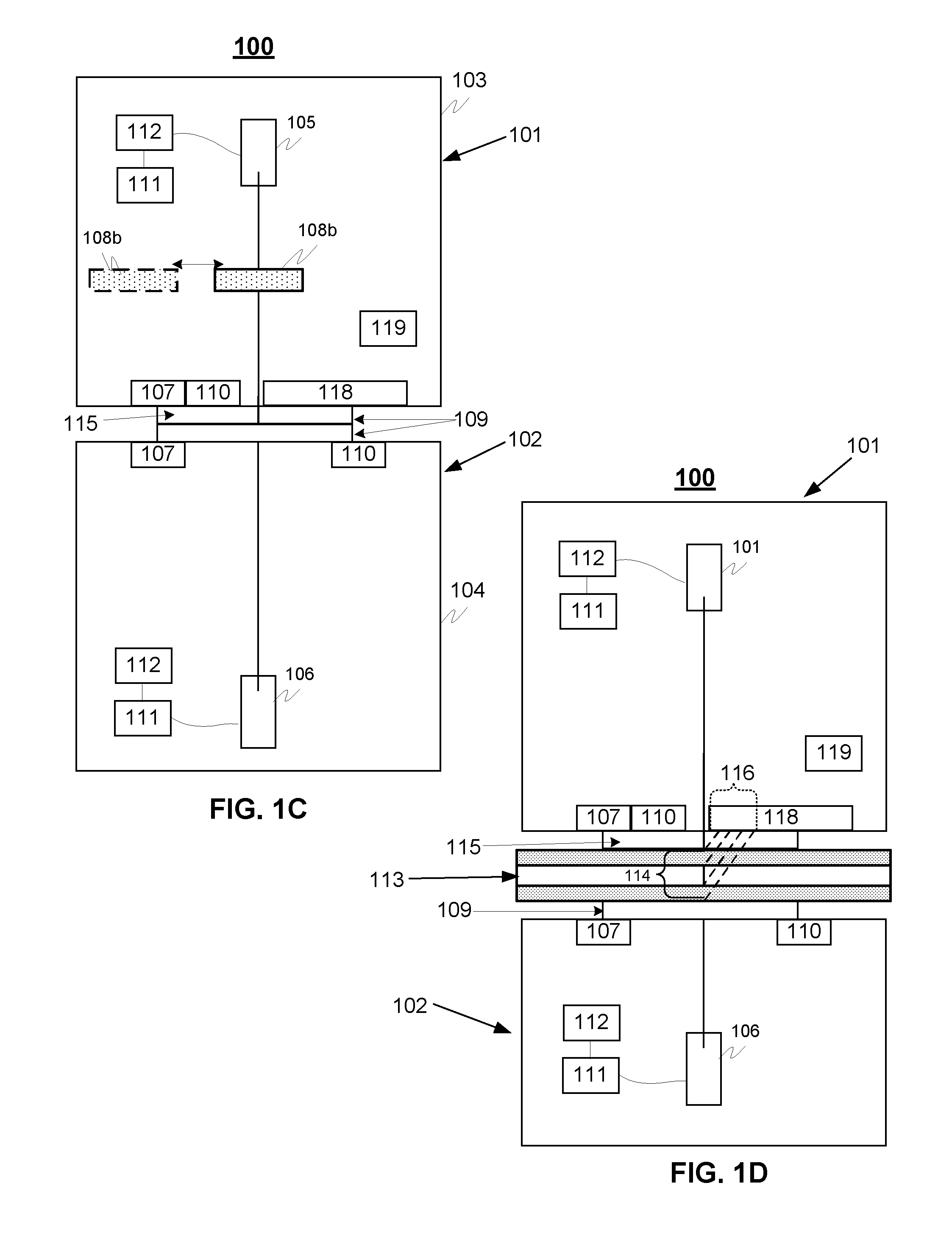 Method and device for determining gas component inside a transparent container