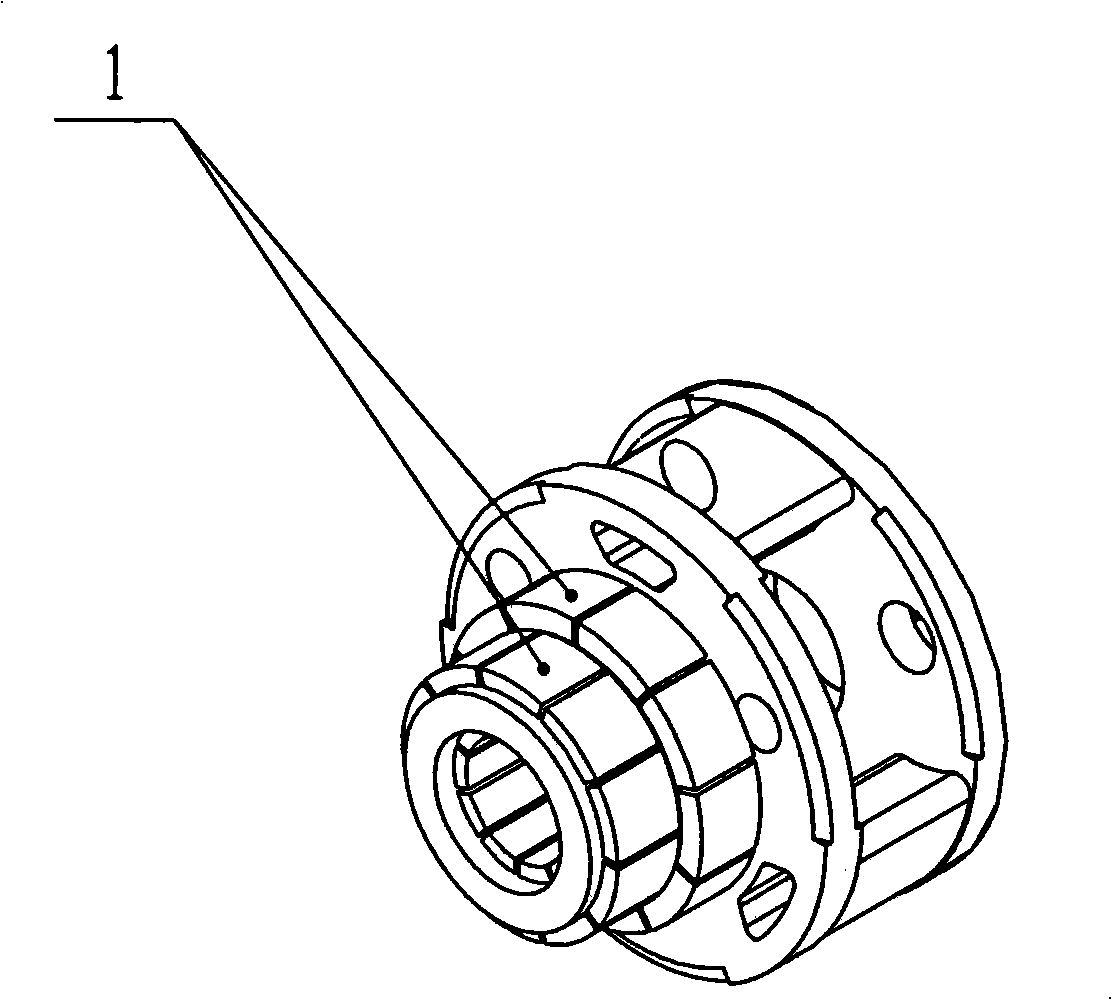 Method for producing nodular cast iron planetary supporter