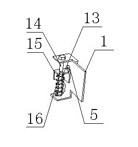 Working-condition self-adaptive lifting and falling-prevention device of scaffold