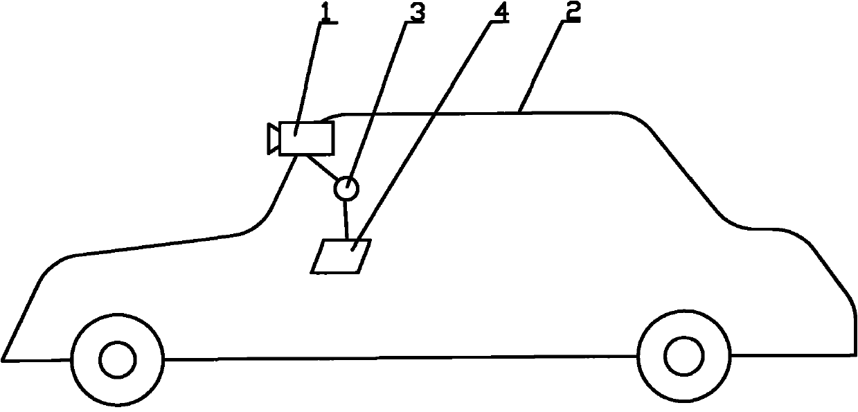 Infrared mekometer for automobile