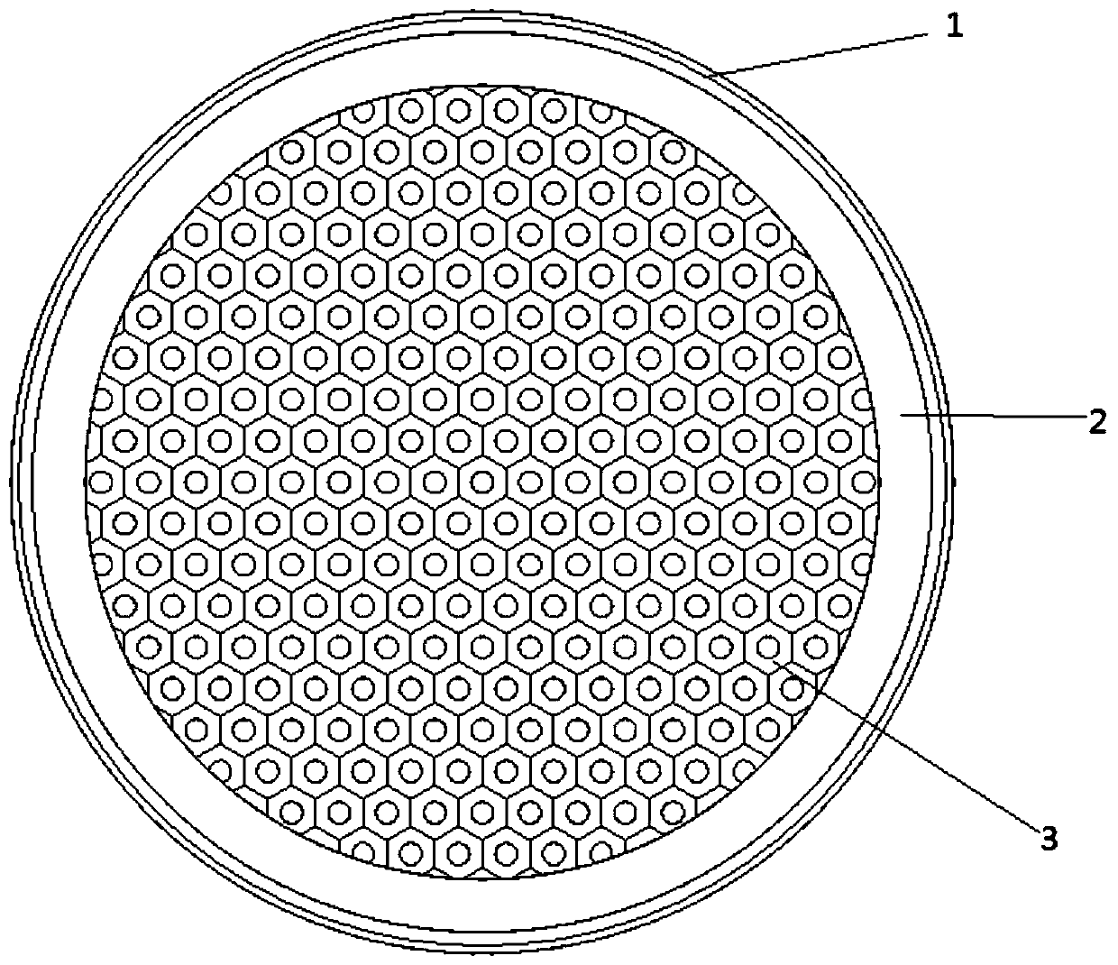 Method for transmutation of transuranium element in liquid molten salt reactor