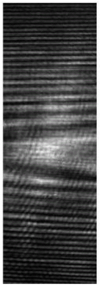 A reflection grating-based phase shift point diffraction interference detection device and detection method