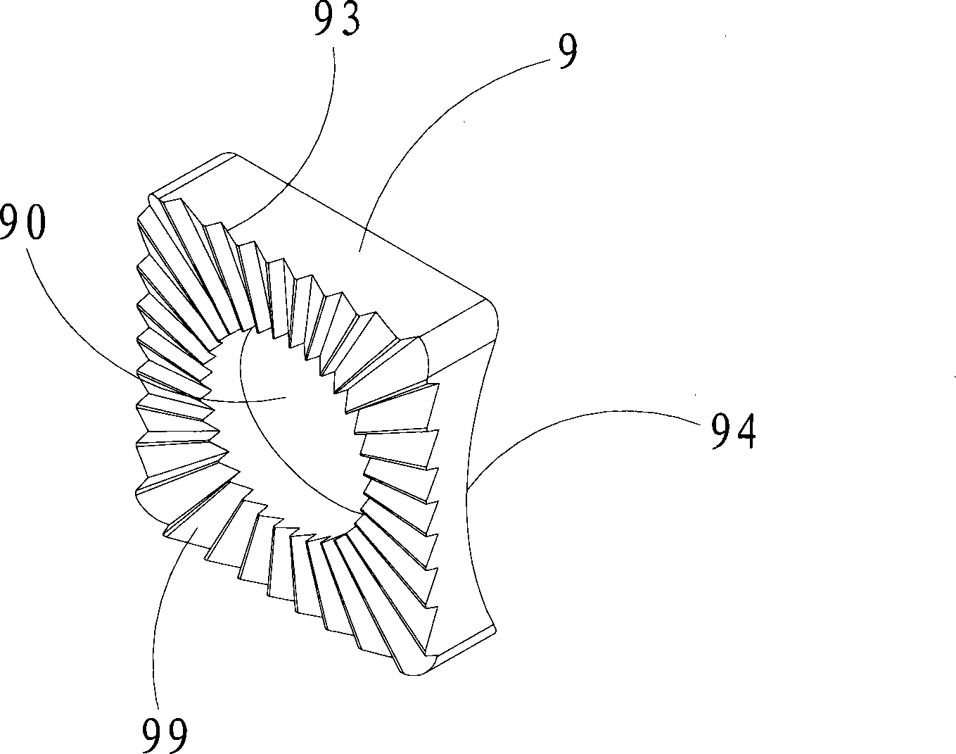 Signal transmitting device with air tap tire gauge