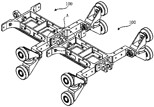 Cross-belt sorting trolley and cross-belt sorting machine