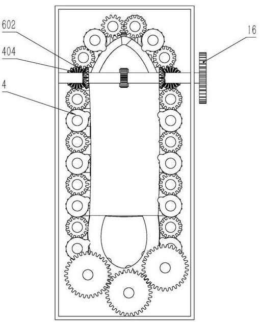 Diabetic foot massage device for peripheral vascular department