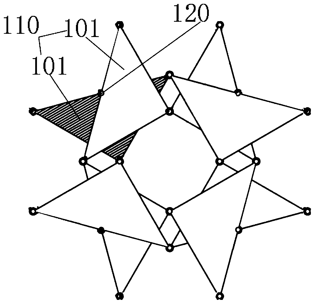 A telescopic led display device