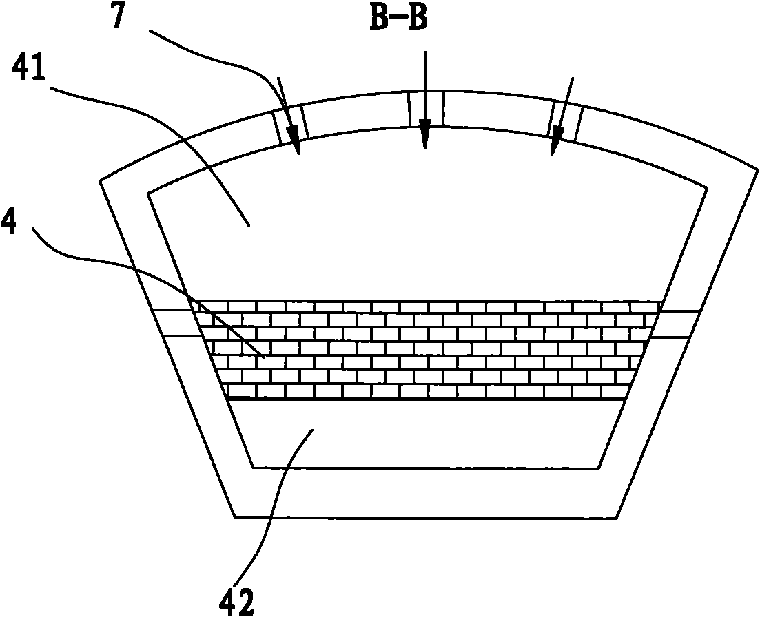 Lead-zinc integrated smelting furnace and method thereof for recovering lead and zinc