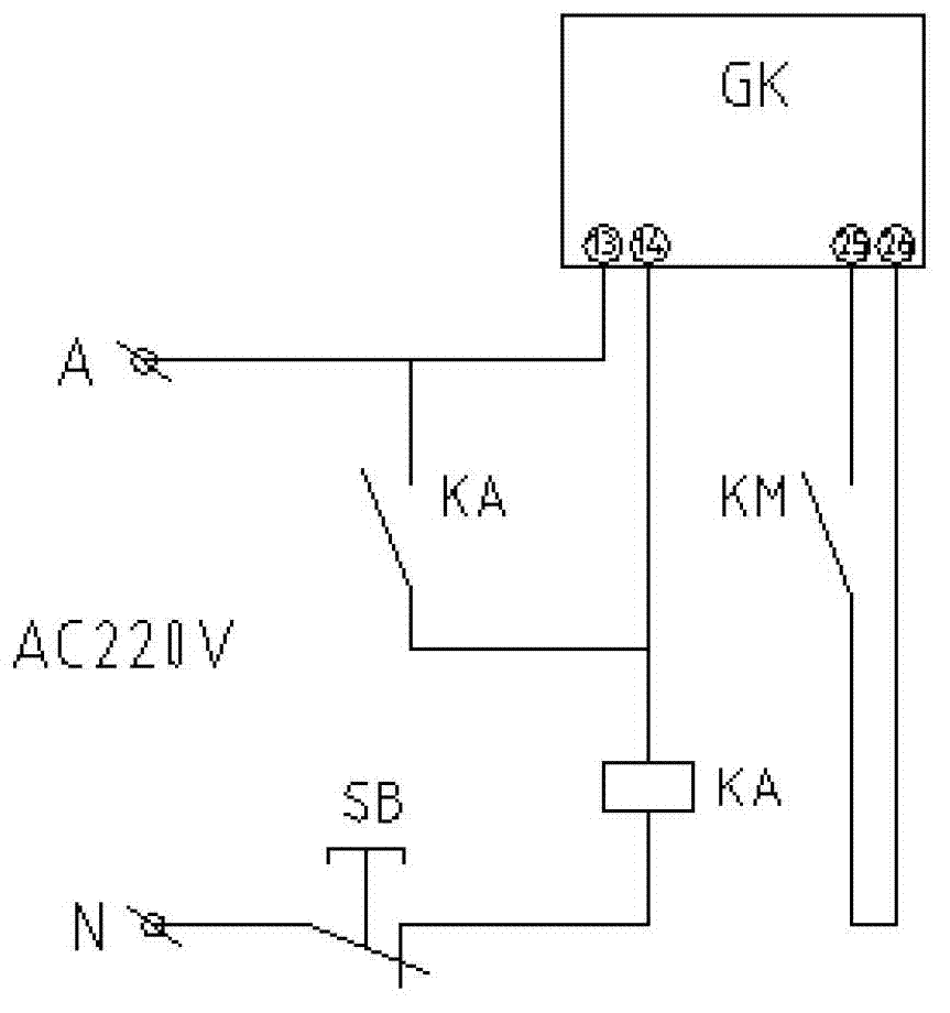 Improved control circuit for power load control terminal