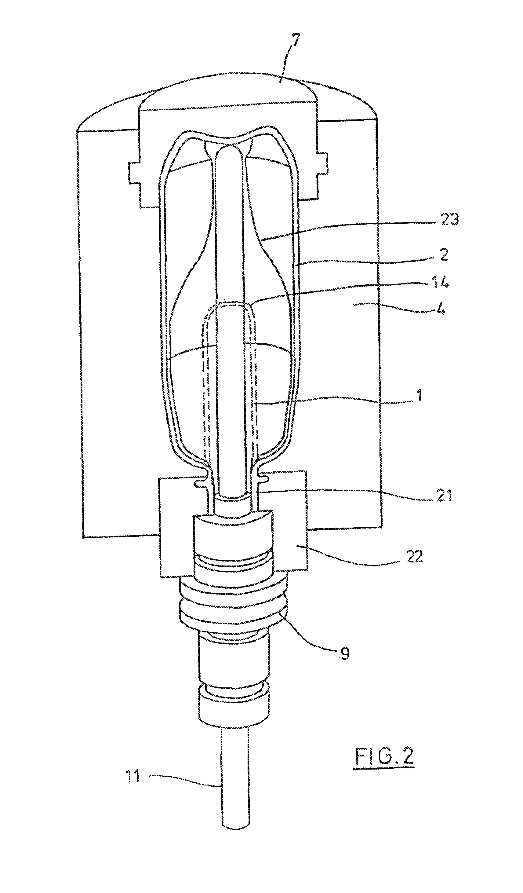 Method and device for blow molding containers