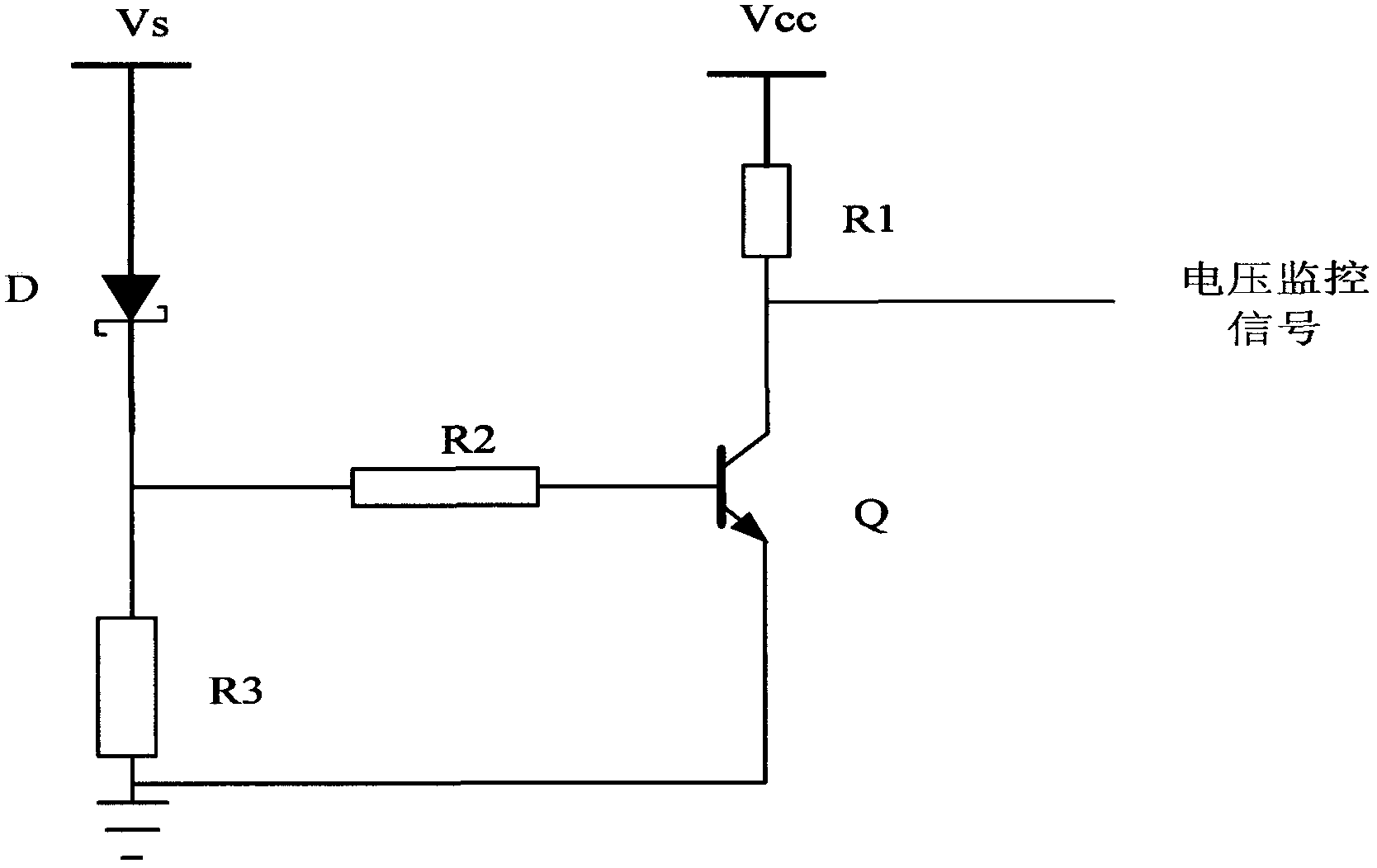 The power-on control circuit of the airborne laser photometer