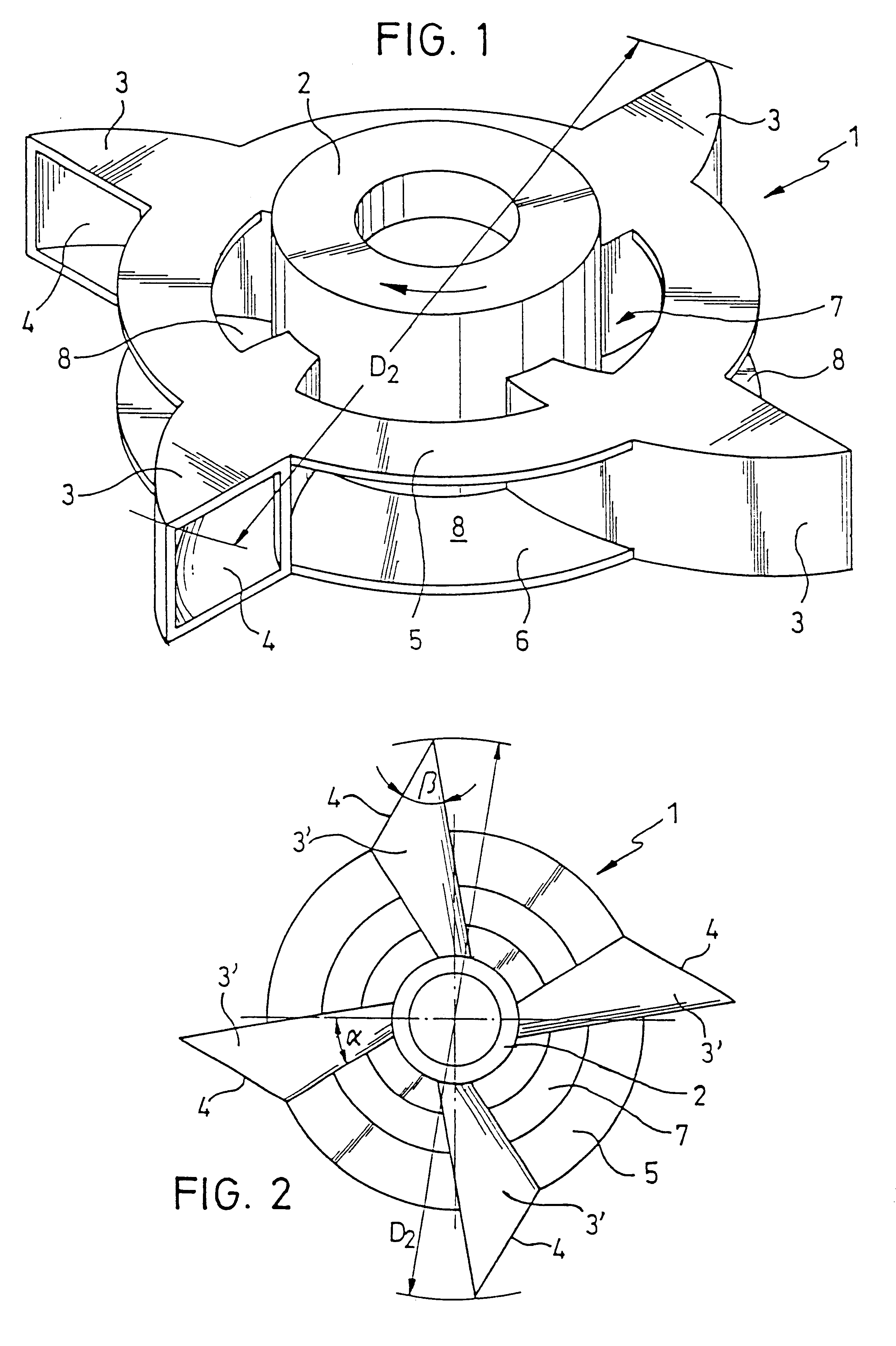 Auto-aspirating rotational dispersion device