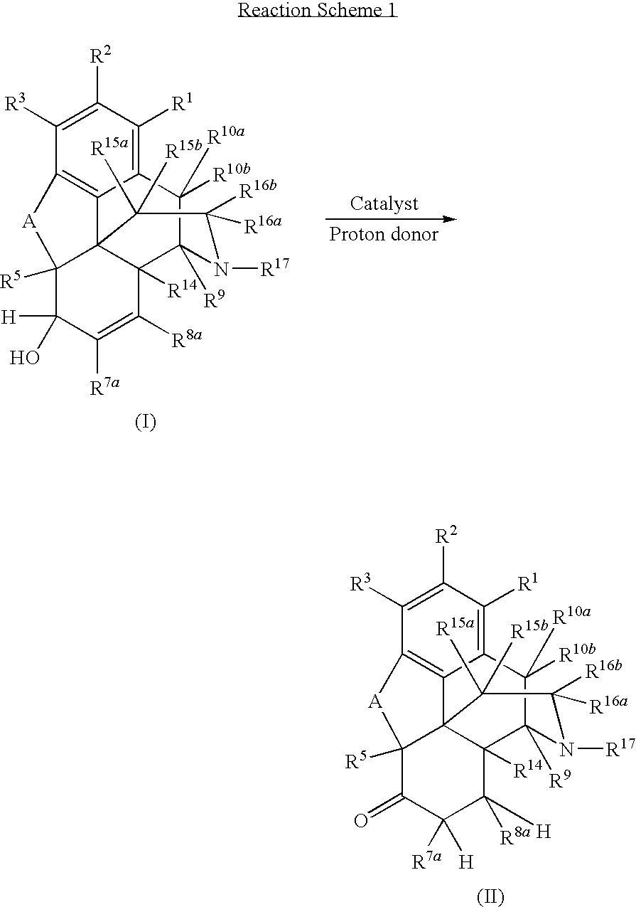 Preparation of Saturated Ketone Morphinan Compounds by Catalytic Isomerization