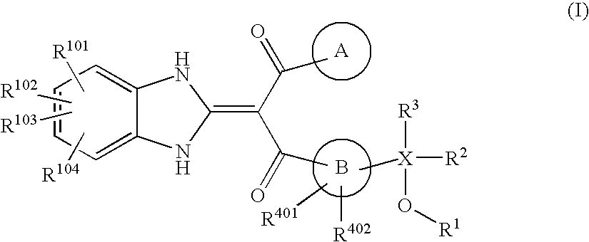 Benzimidazolylidene propane-1,3-dione derivative or salt thereof