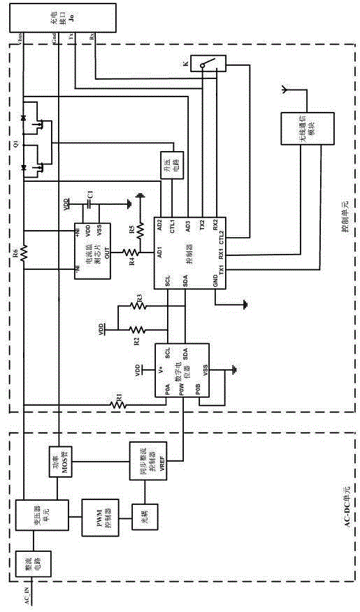 Power supply adapter capable of charging directly