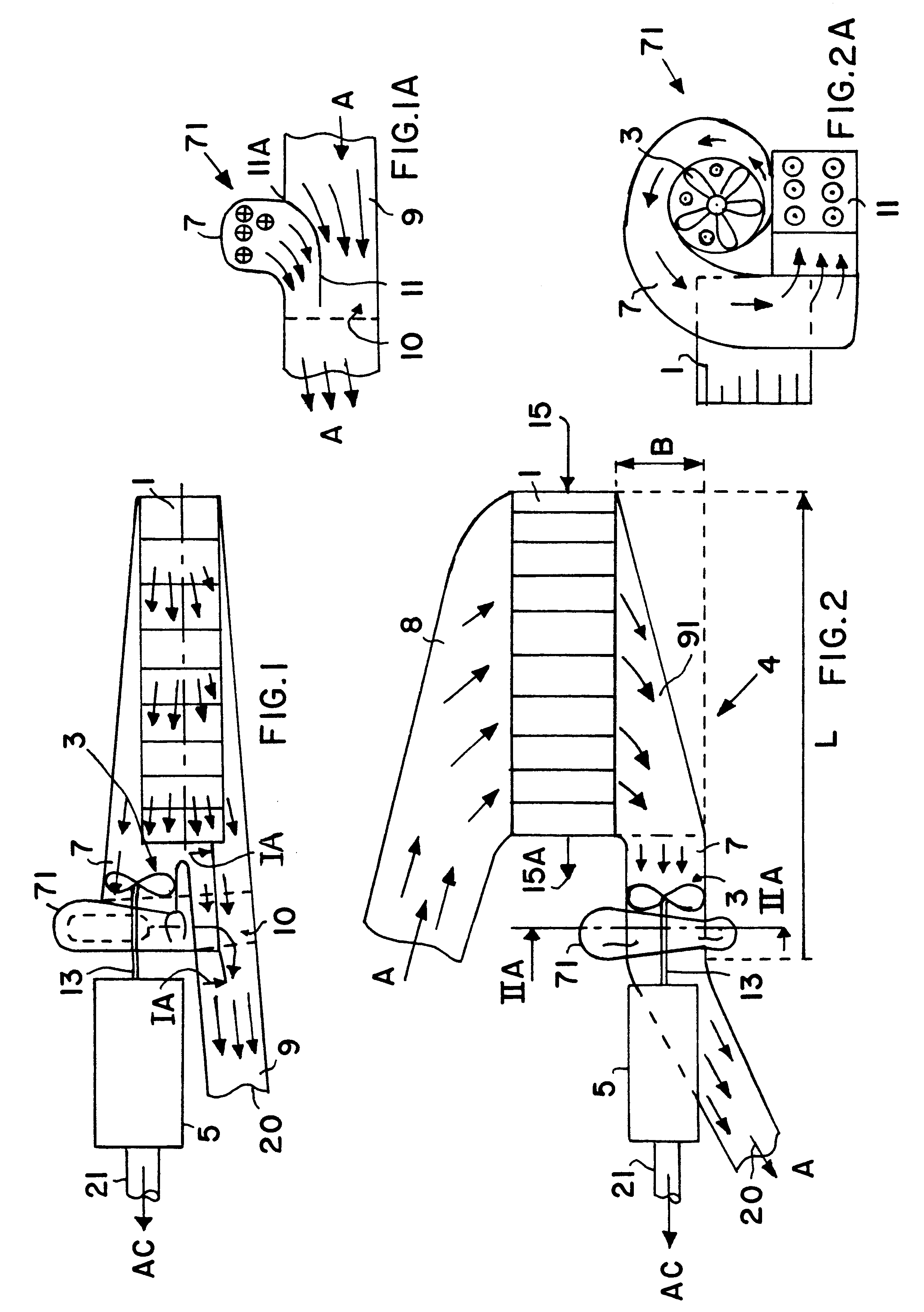 Cooling air arrangement for a heat exchanger of an aircraft air conditioning unit