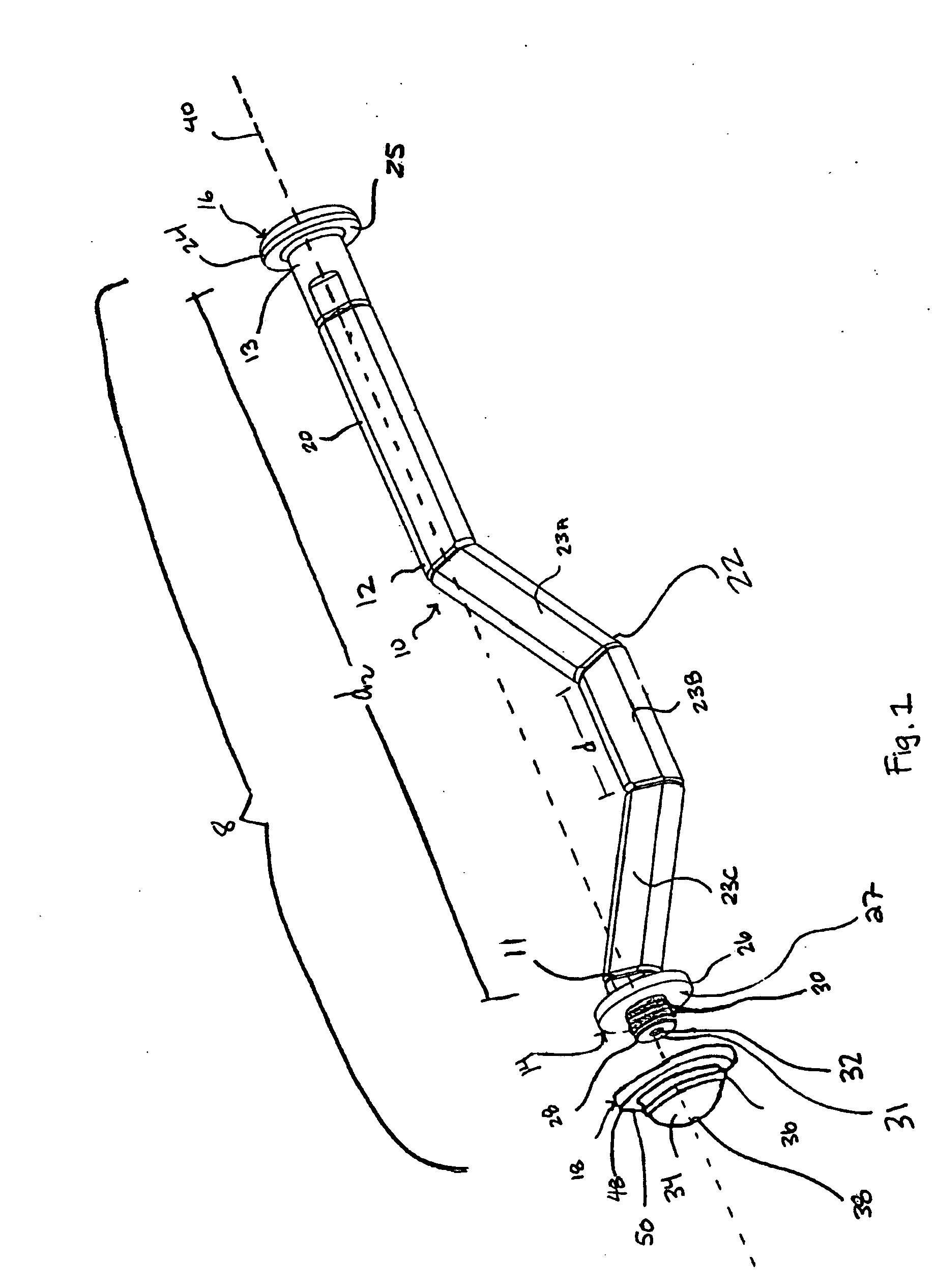 Acetabular shell impactor