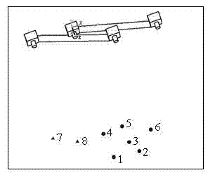 Self-positioning method of binocular stereo measuring system in multiple-visual angle measurement