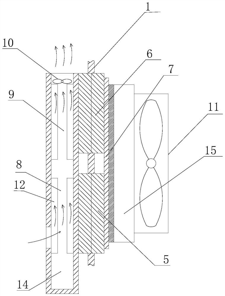 Cover body structure capable of intelligently regulating and controlling temperature and humidity and temperature and humidity regulating and controlling method