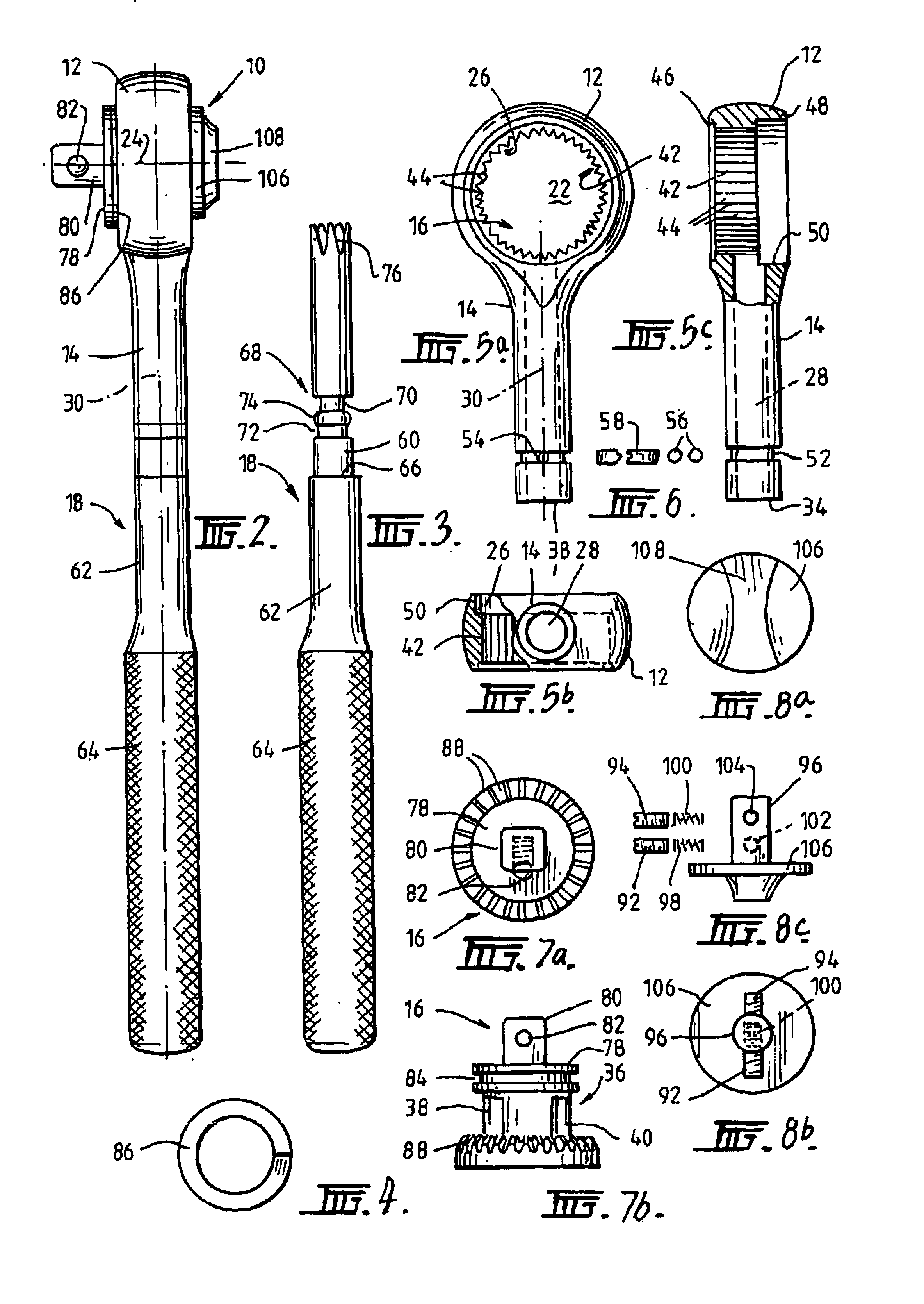 Ratchet tool