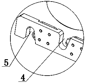 A casing fixed triangular monocrystalline silicon solar panel lock frame