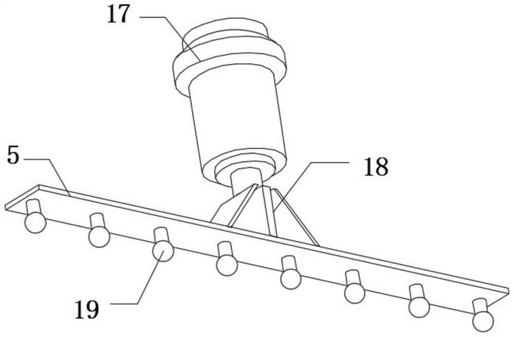 Mechanical keyboard cleaning device