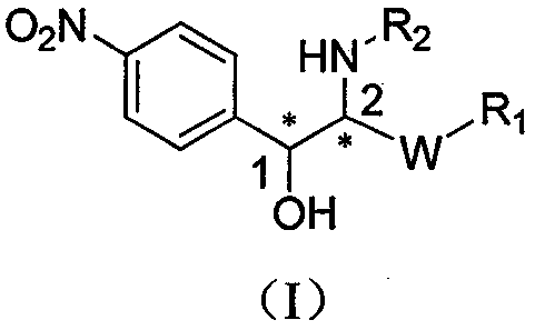 2-amino-1-(4-nitro phenyl)-1-ethanol metalloid protease inhibitor, and preparation and use thereof