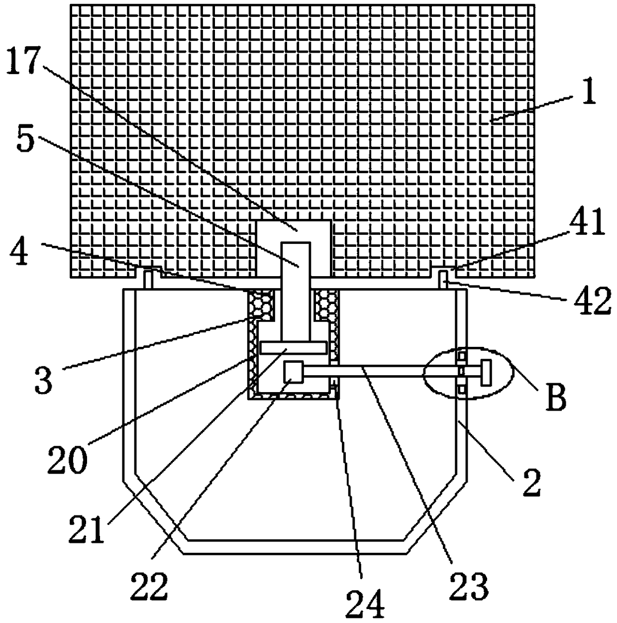 Biological purification system and application thereof in wetland park water treatment