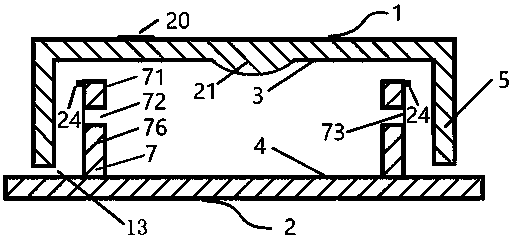 Split type visible surface sampling culture dish easy to mark and press