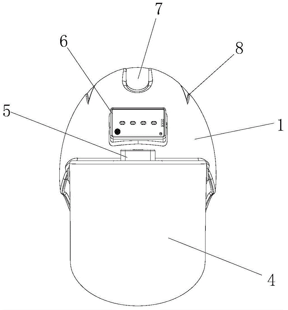 Anti-haze helmet