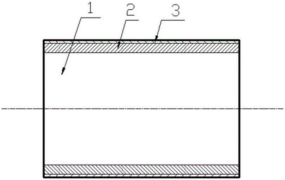 Method for repairing abraded hot roll through submerged arc bead welding and laser cladding