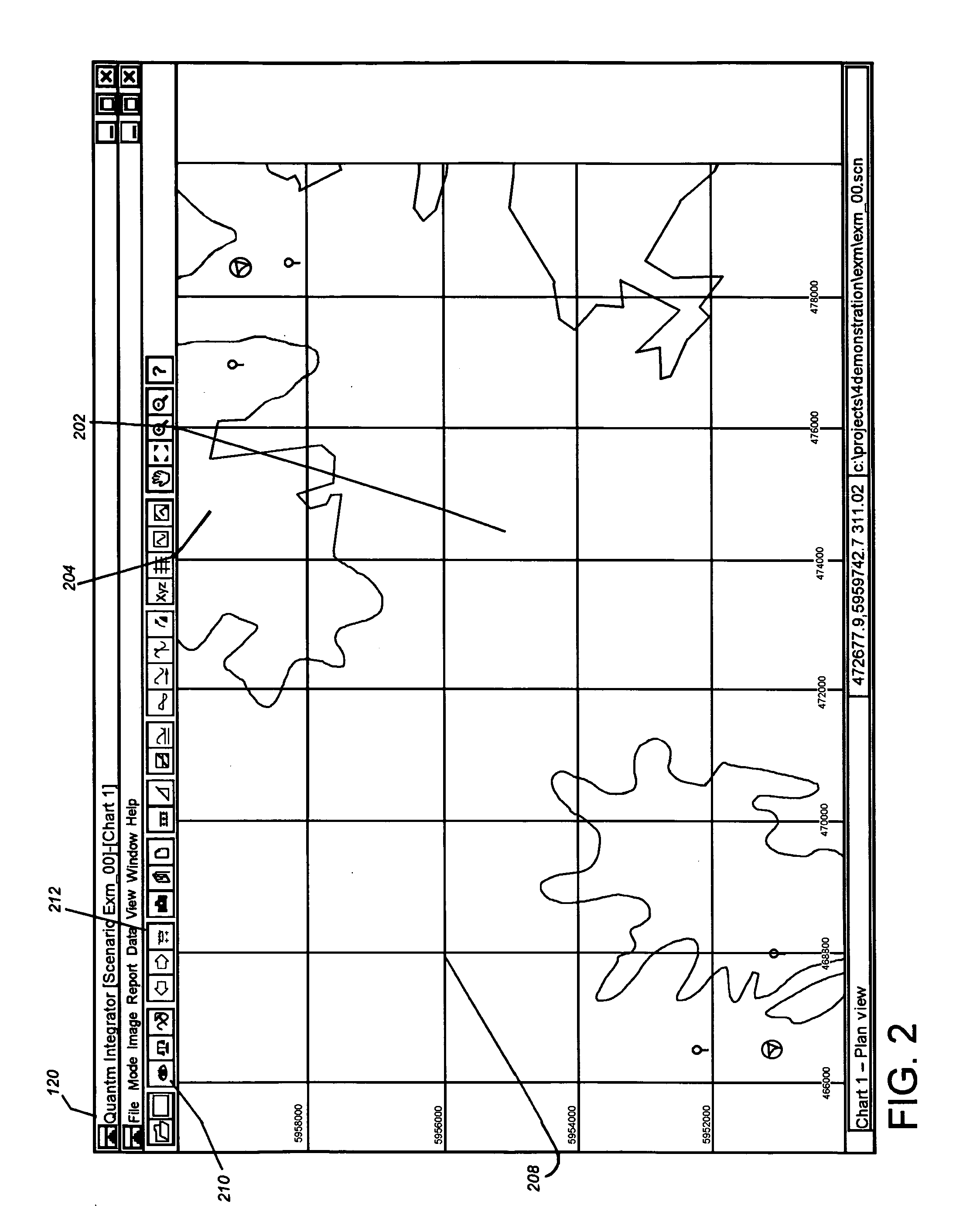 Path determination system for transport system