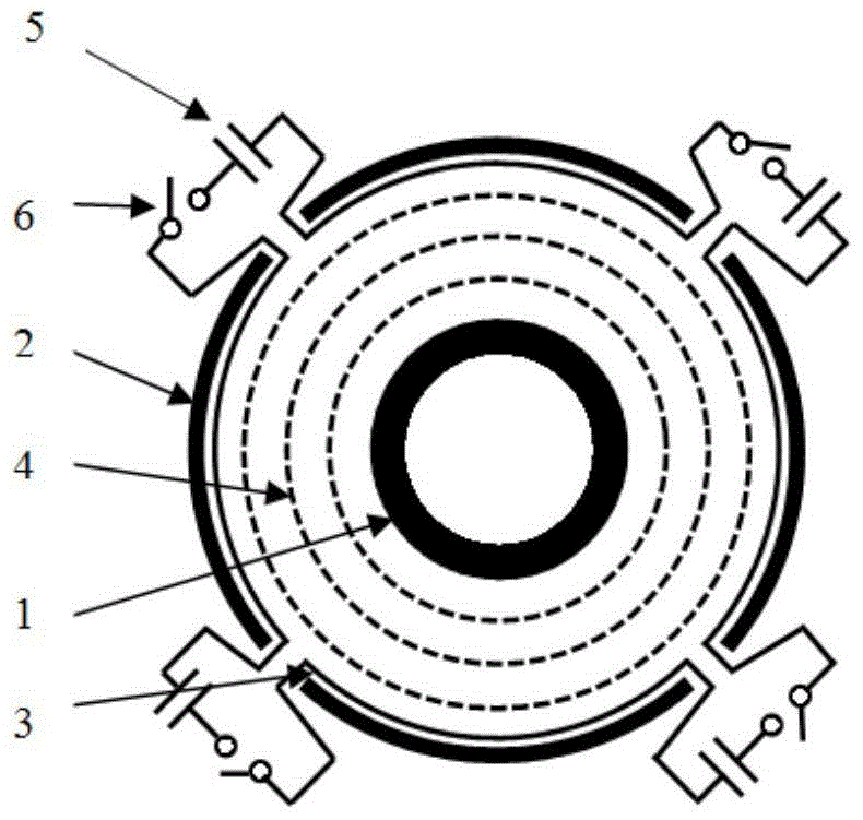 A tesla transformer with parallel magnetic circuit