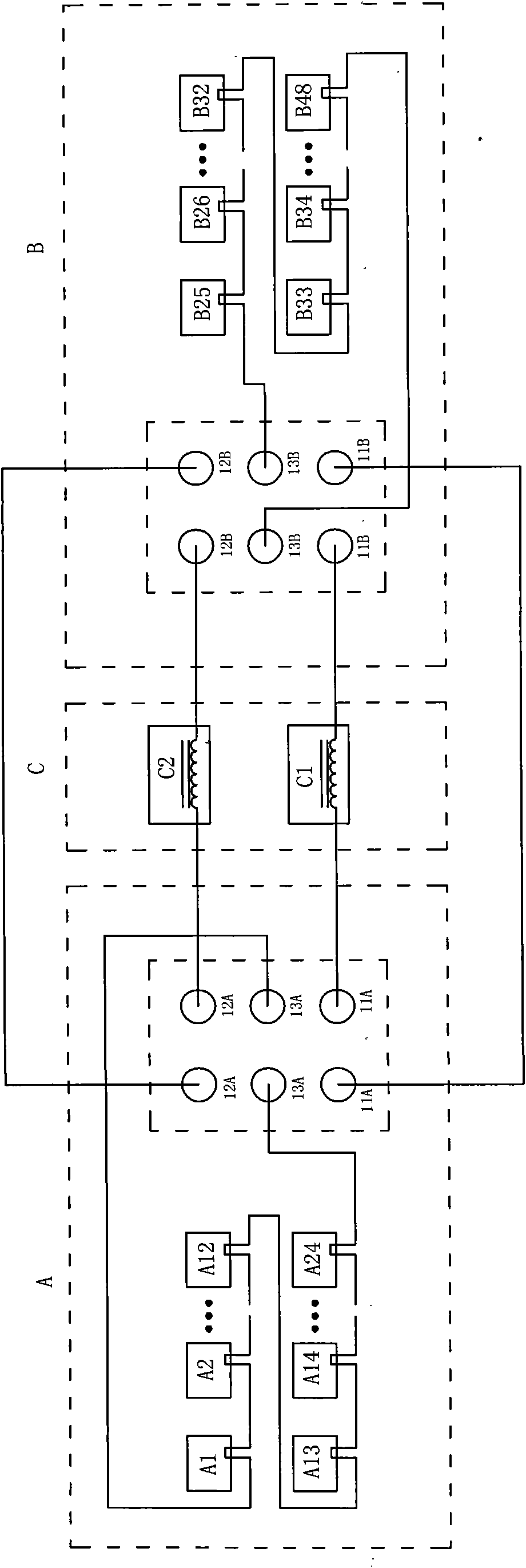 Integrated checking/counting device of intelligent electric energy meter