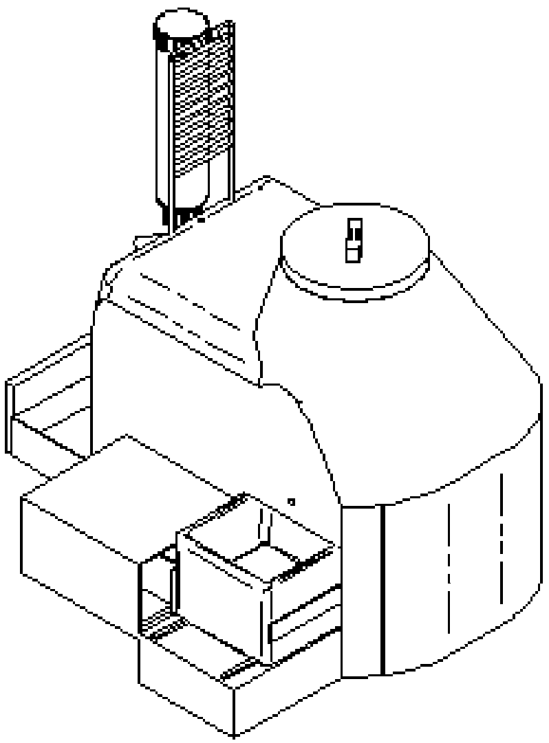 An automatic pet feeding machine