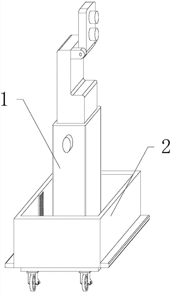 Temporary road traffic intelligent signal light capable of being folded and hidden
