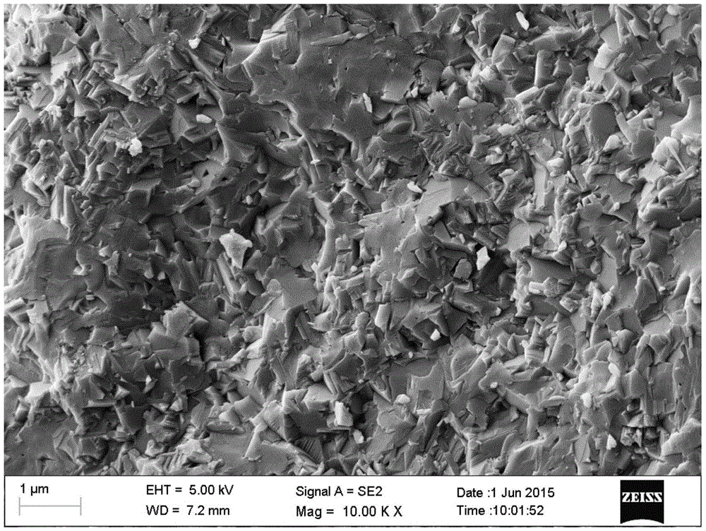 Alpha-Al2O3 ceramic particles containing lamellar microcrystals as well as preparation method for ceramic particles and application of ceramic particles