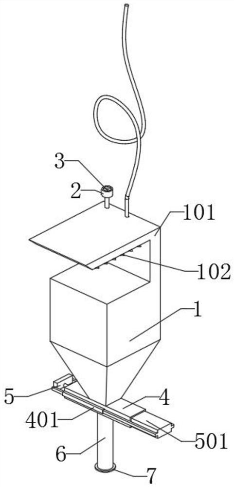 Urination device with stretching gas impact unlocking function