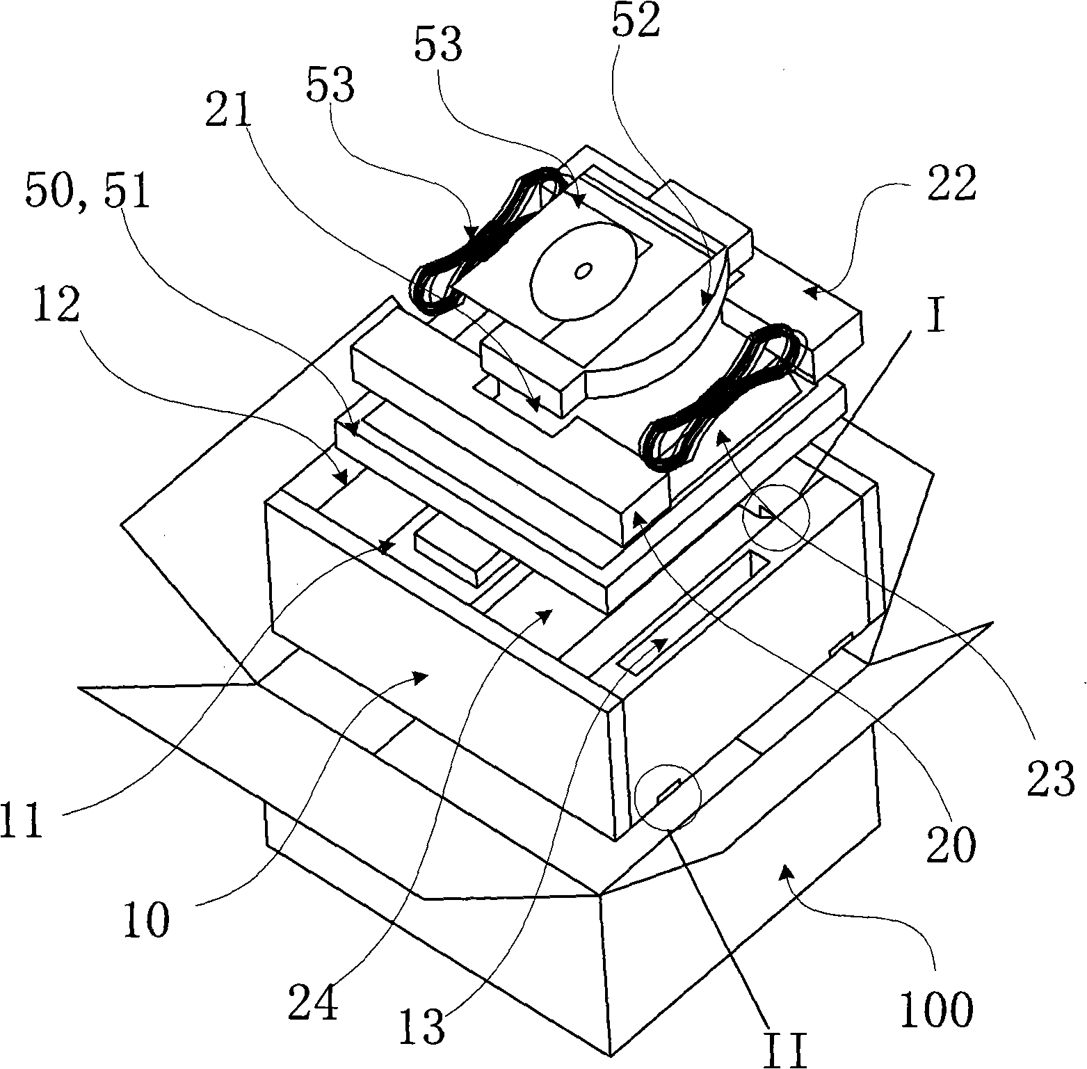 Method for packing flat-panel display with paper packing material
