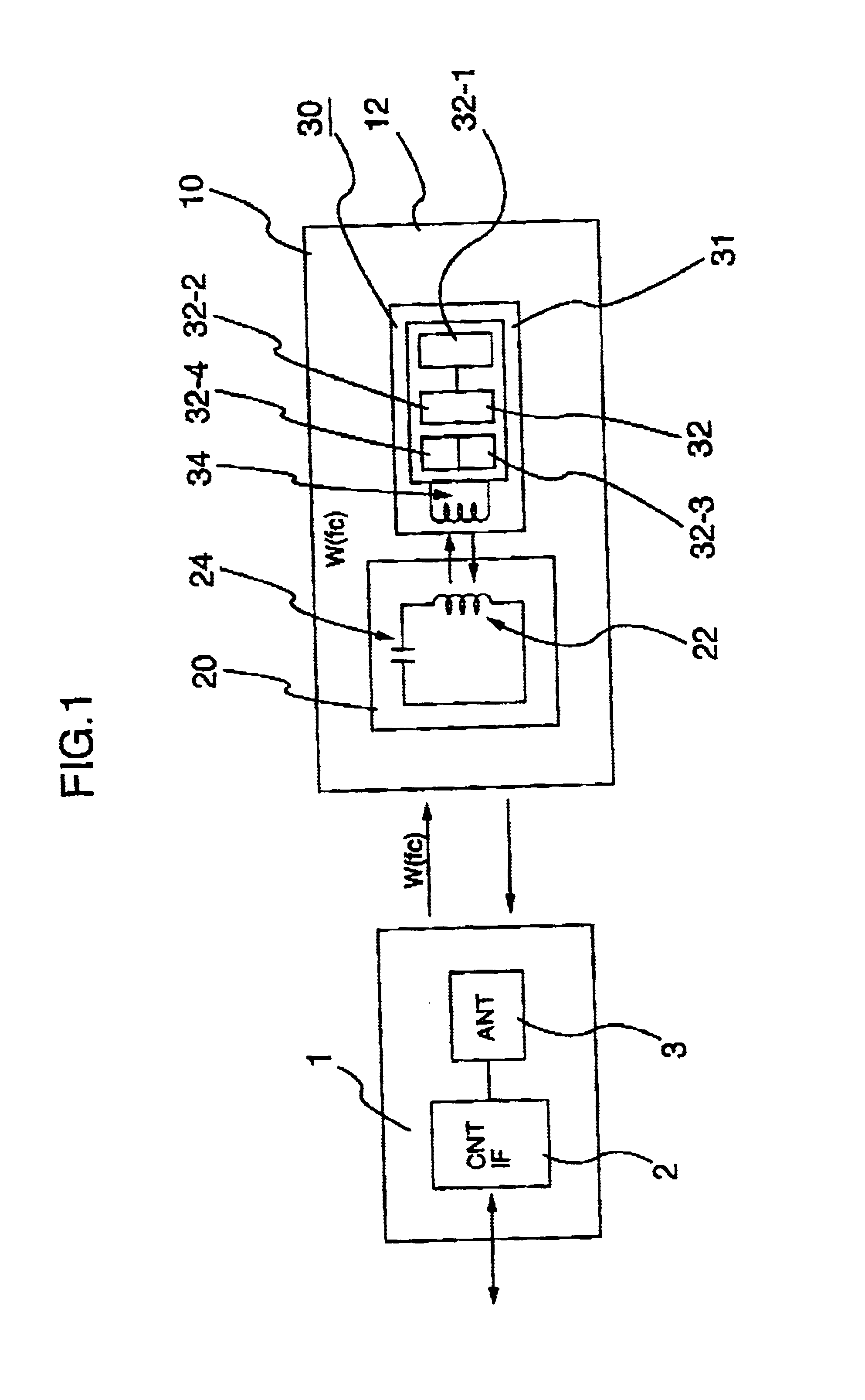 Non-contact information medium and communication system utilizing the same
