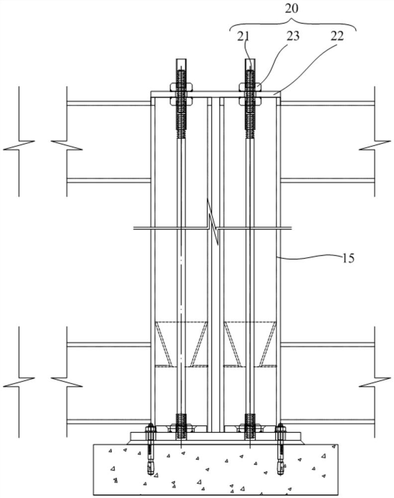 Assembled combined type negative pressure isolation ward