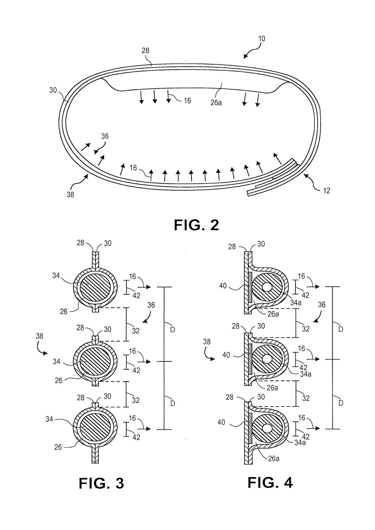 Device and method for applying pressure to a mammalian limb