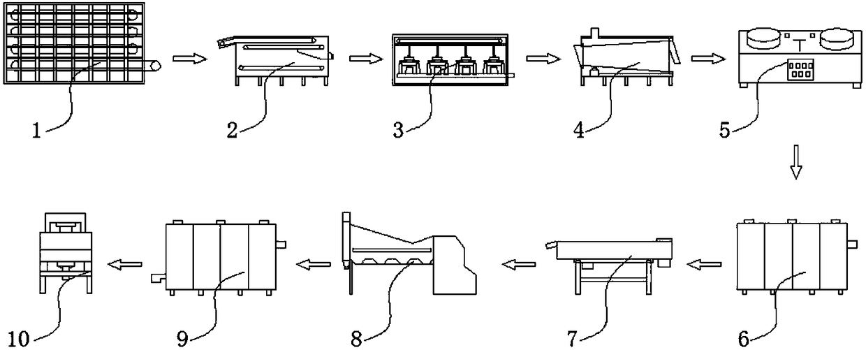Processing and making system of hook-shaped or bow-shaped green tea with fine hair