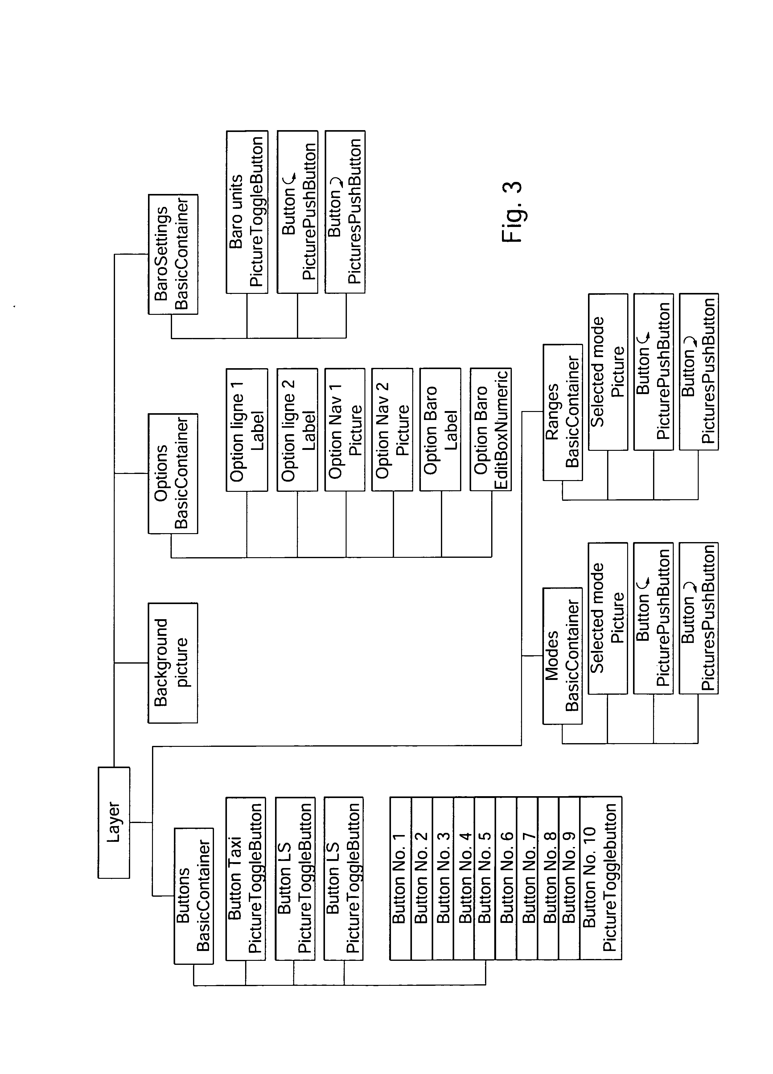 Method and system for monitoring a graphical interface in an aircraft cockpit