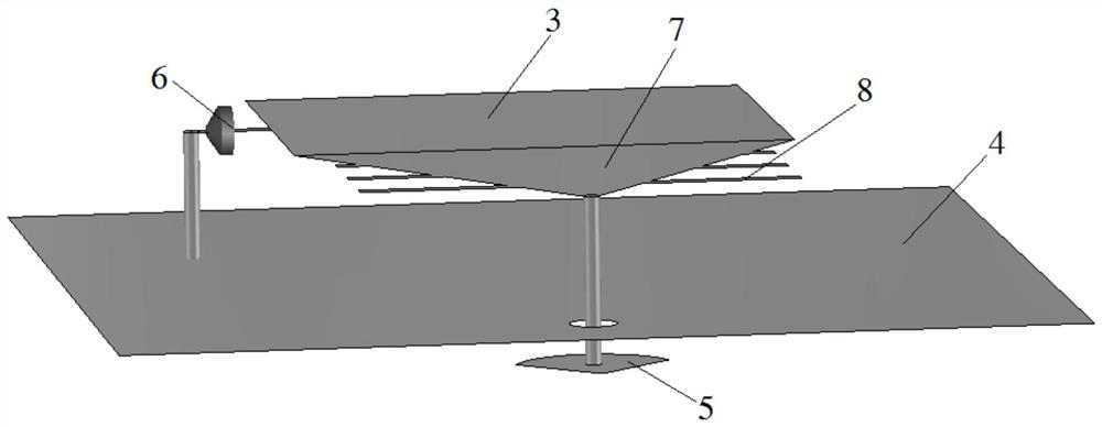 A 1-bit digitally encoded metamaterial antenna unit