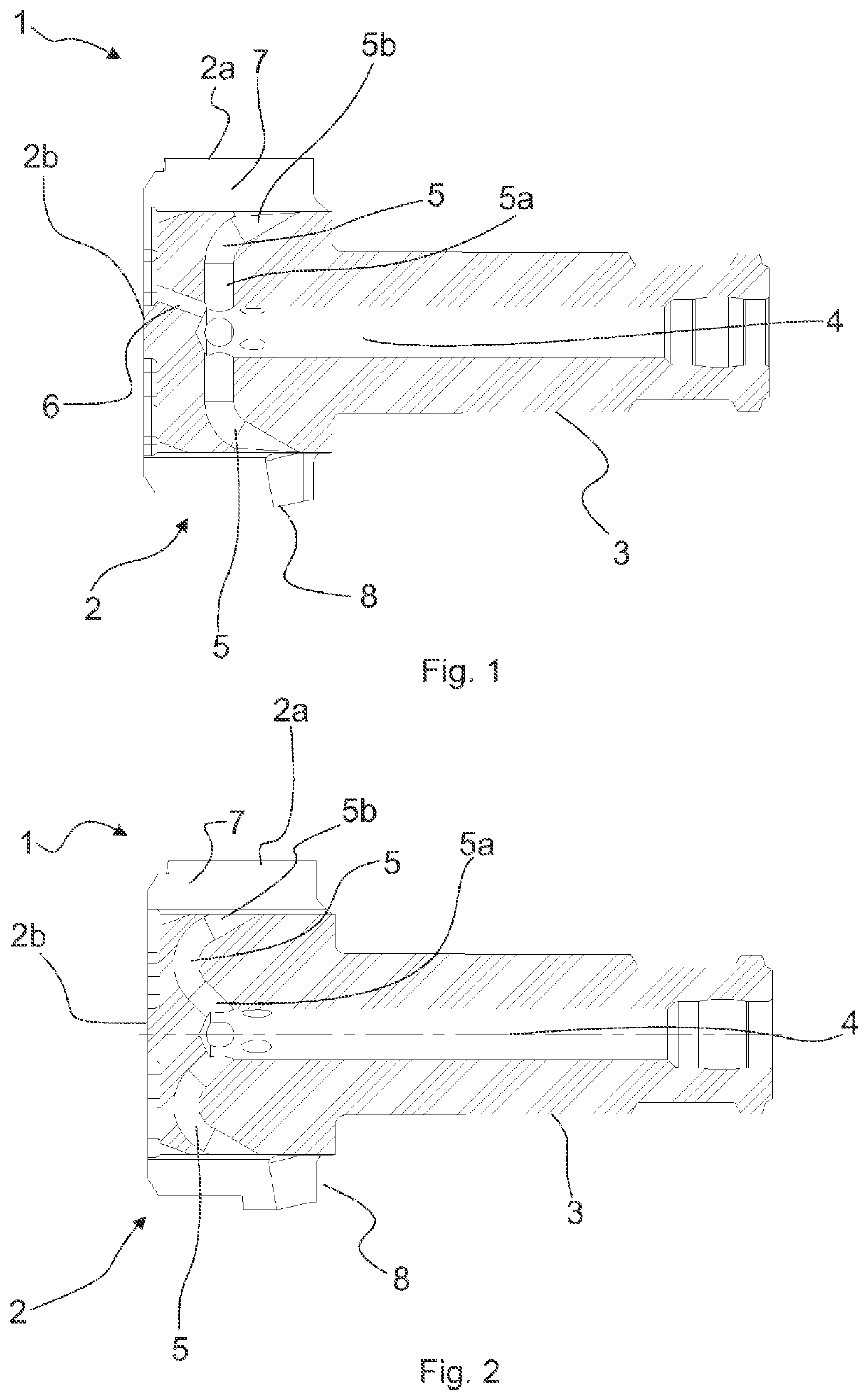 Drill bit for percussive drilling, a drill bit assembly, and a method for manufacturing such a drill bit