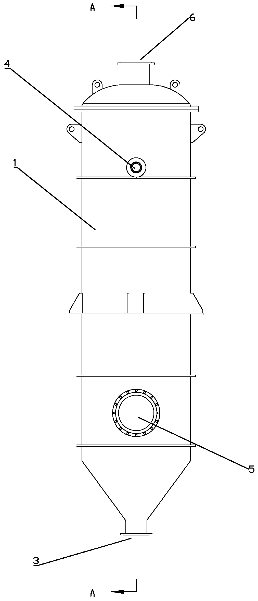 Efficient vacuum condenser